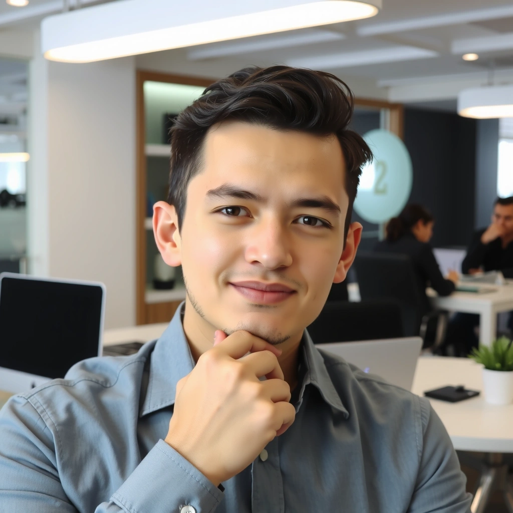 Professional headshot of a male content strategist